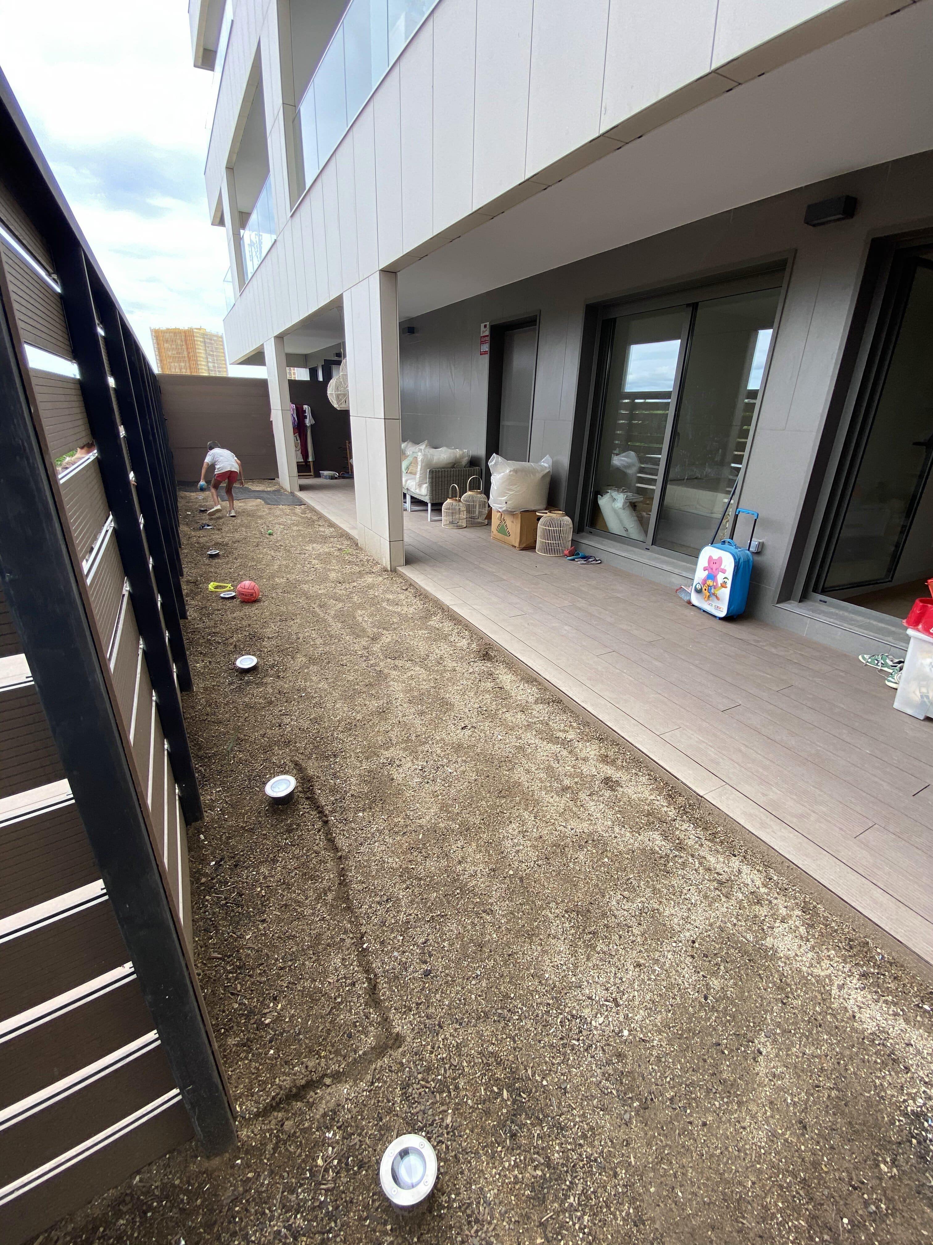 Large terrace for a large family