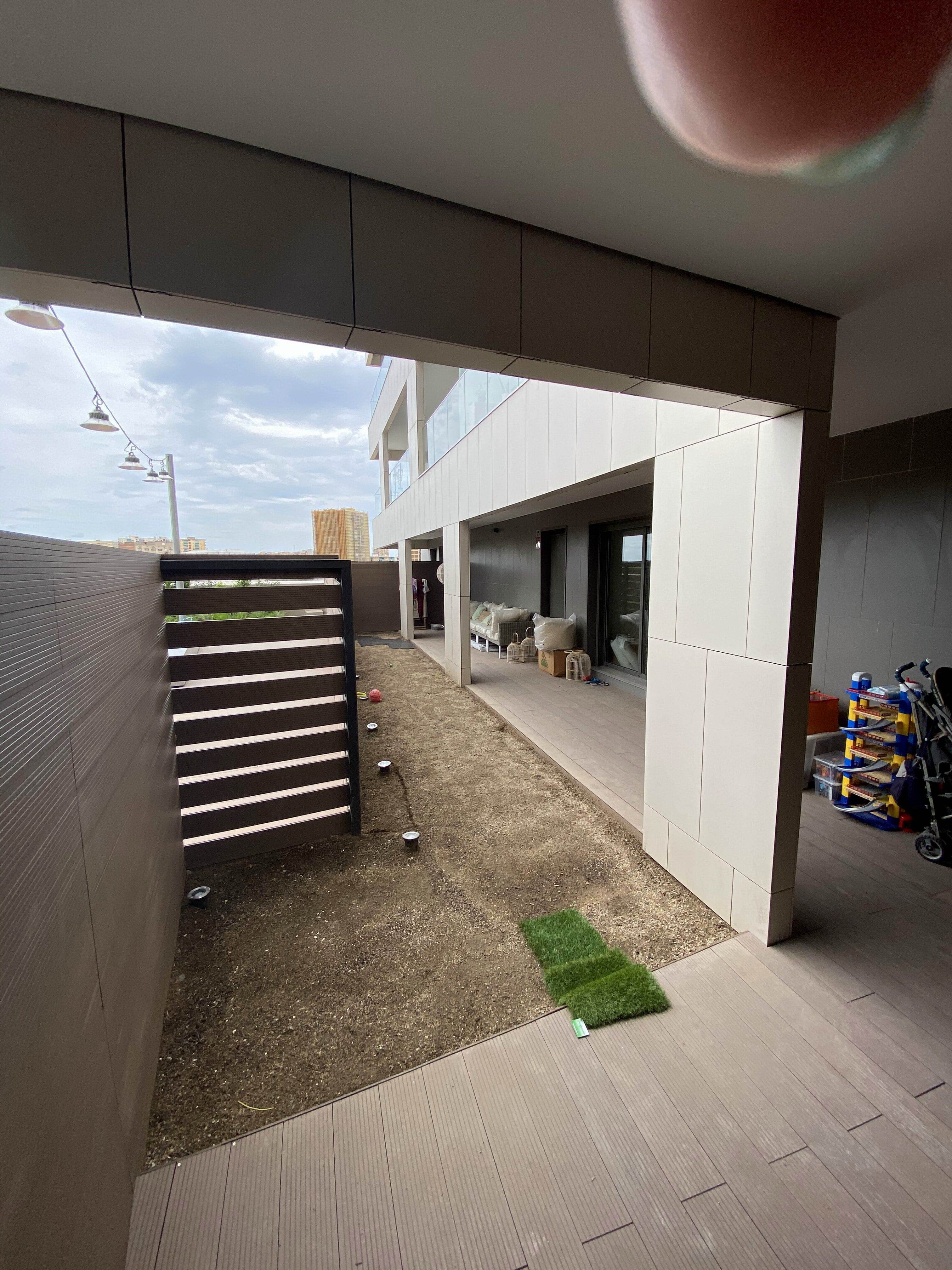 Large terrace for a large family