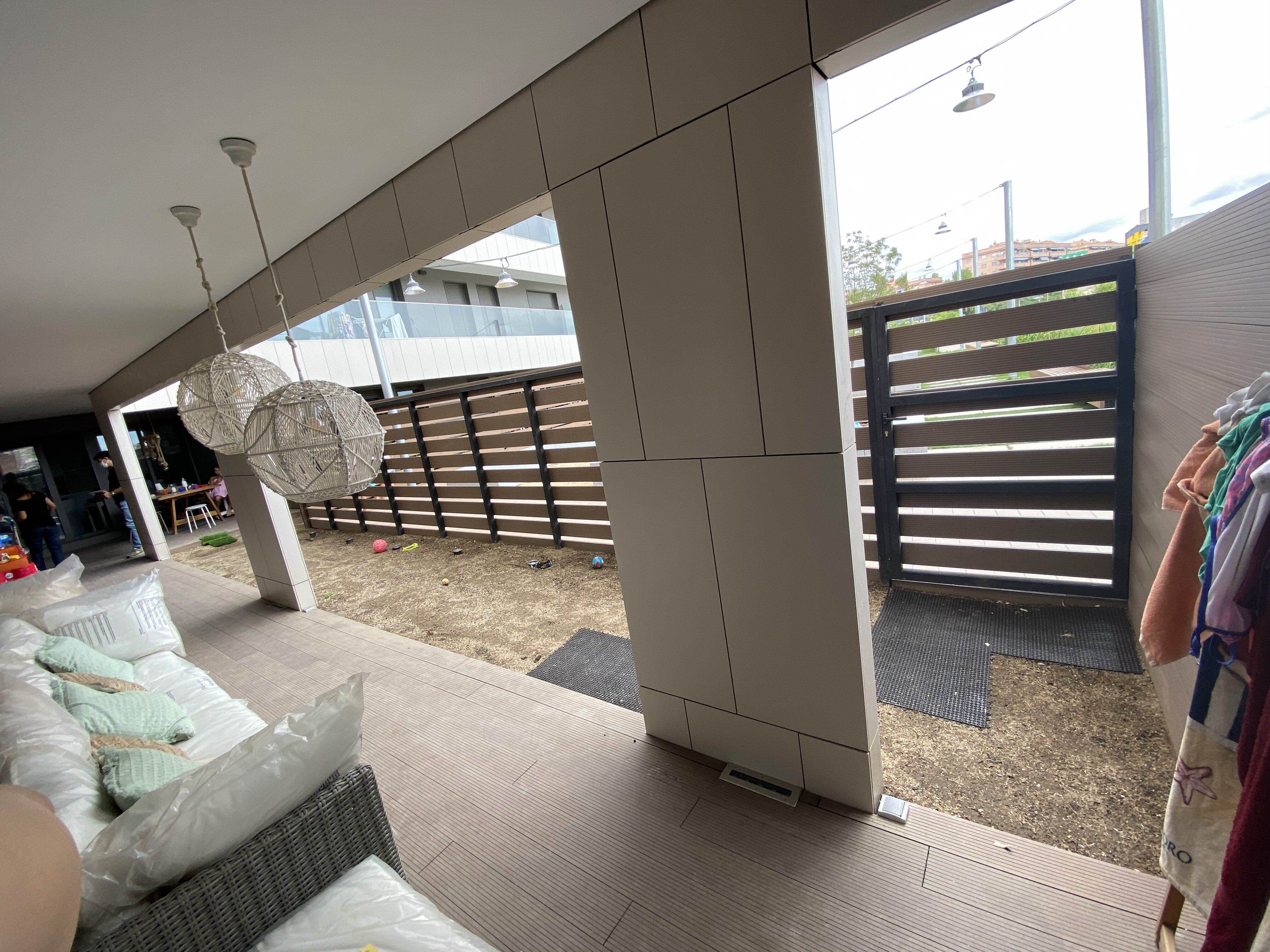 Large terrace for a large family