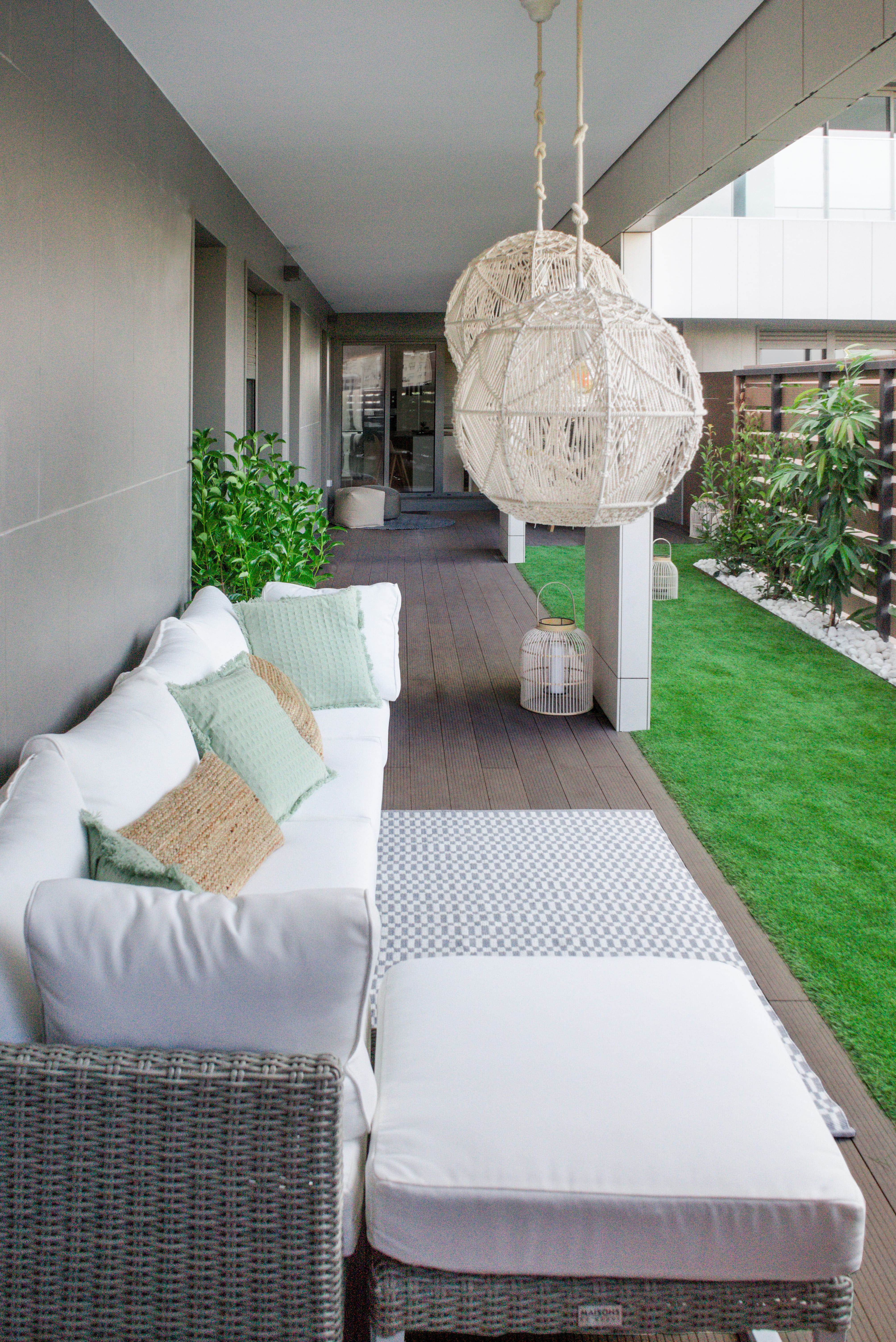 Large terrace for a large family