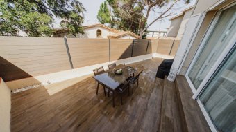 Low-maintenance garden renovation