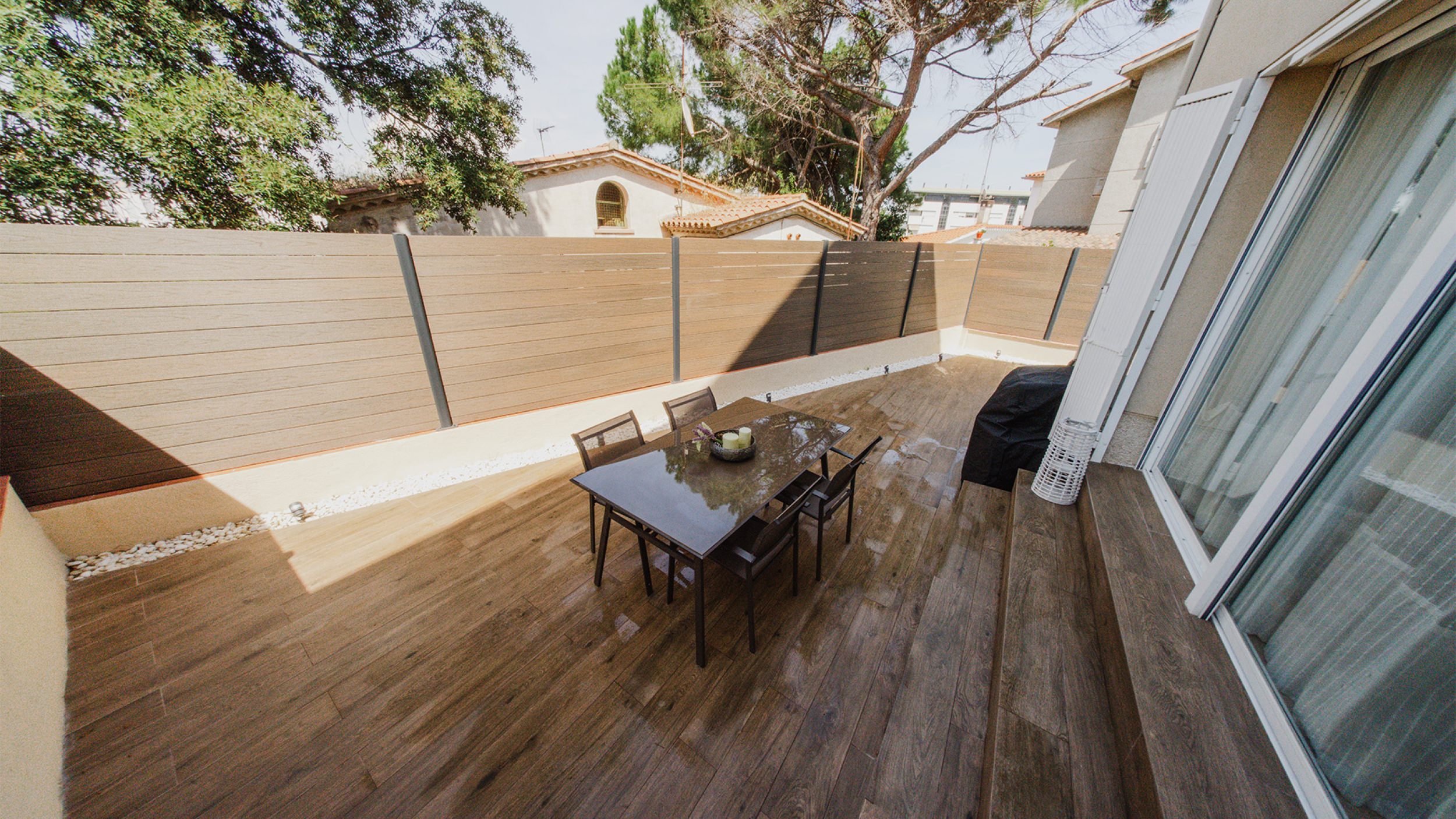 Low-maintenance garden renovation