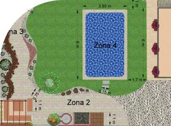 Jardí a l'estil minimalista i intimitat amb pantalles vegetals